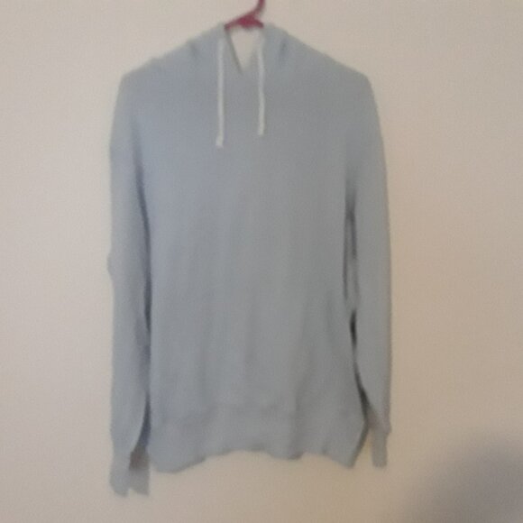 The Lounge Life Tops - Tha Lounge Life womens medium lavender drawstring hoodie sweatshirt w/fr pockets